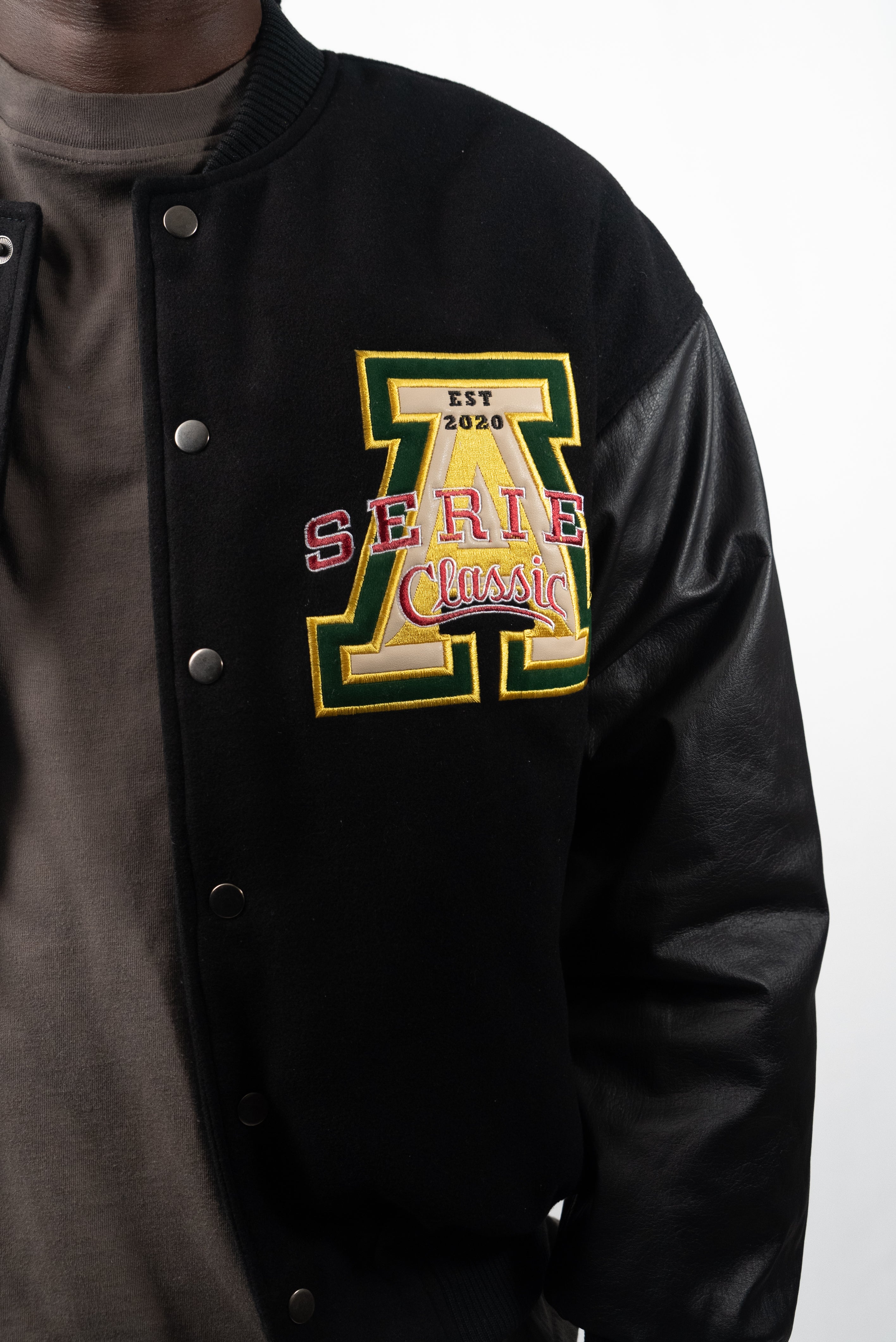 Chaqueta Varsity Eagle - Negra
