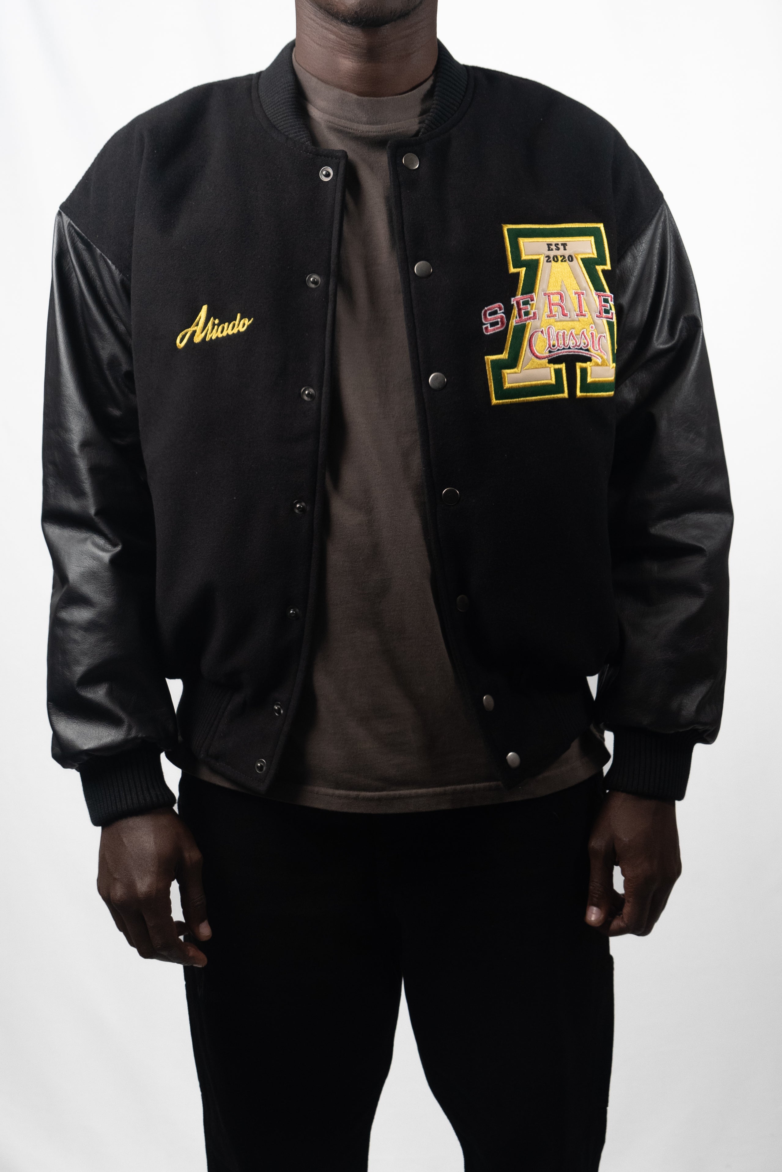 Chaqueta Varsity Eagle - Negra