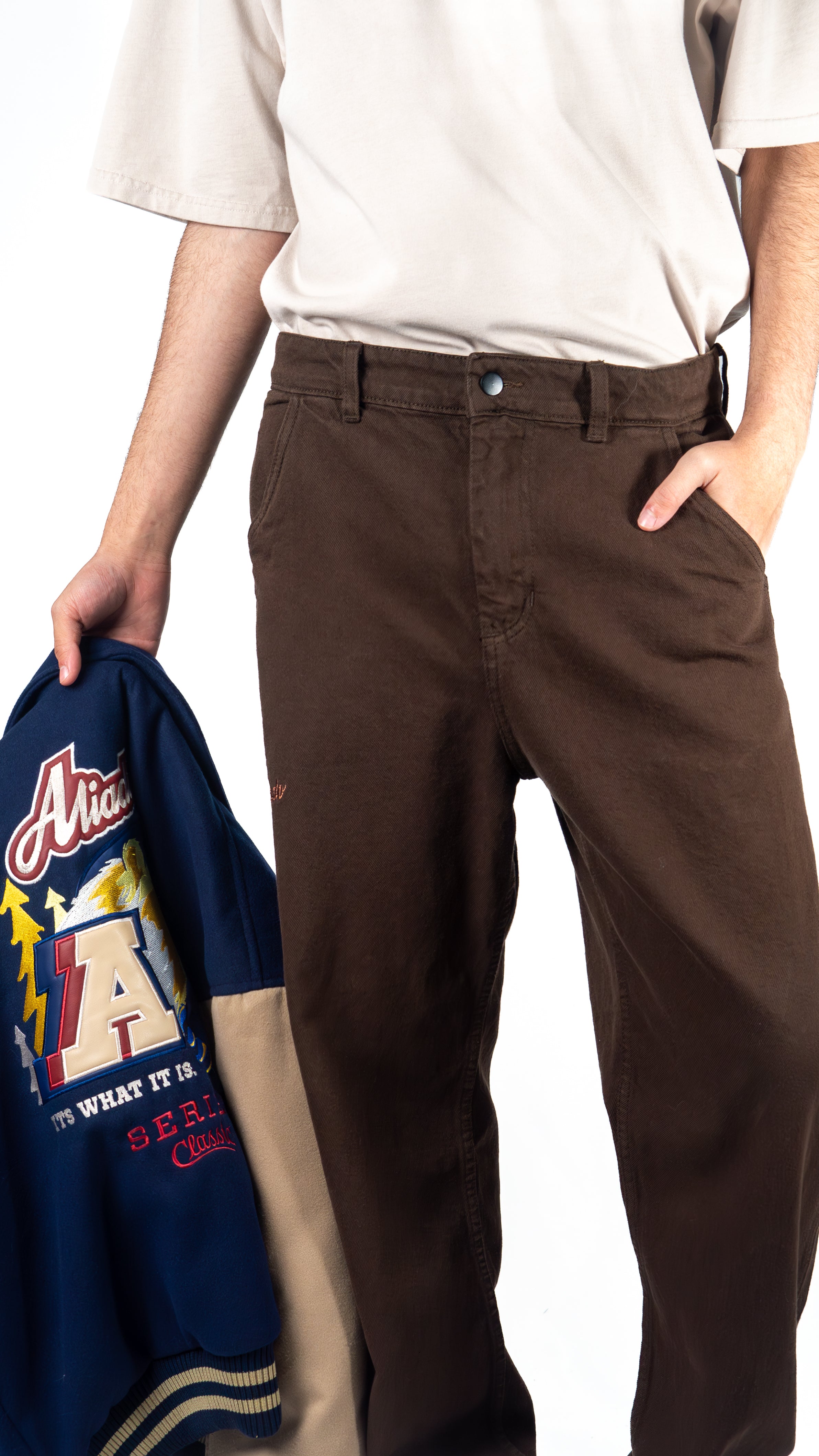 Pantalón Work - Marrón