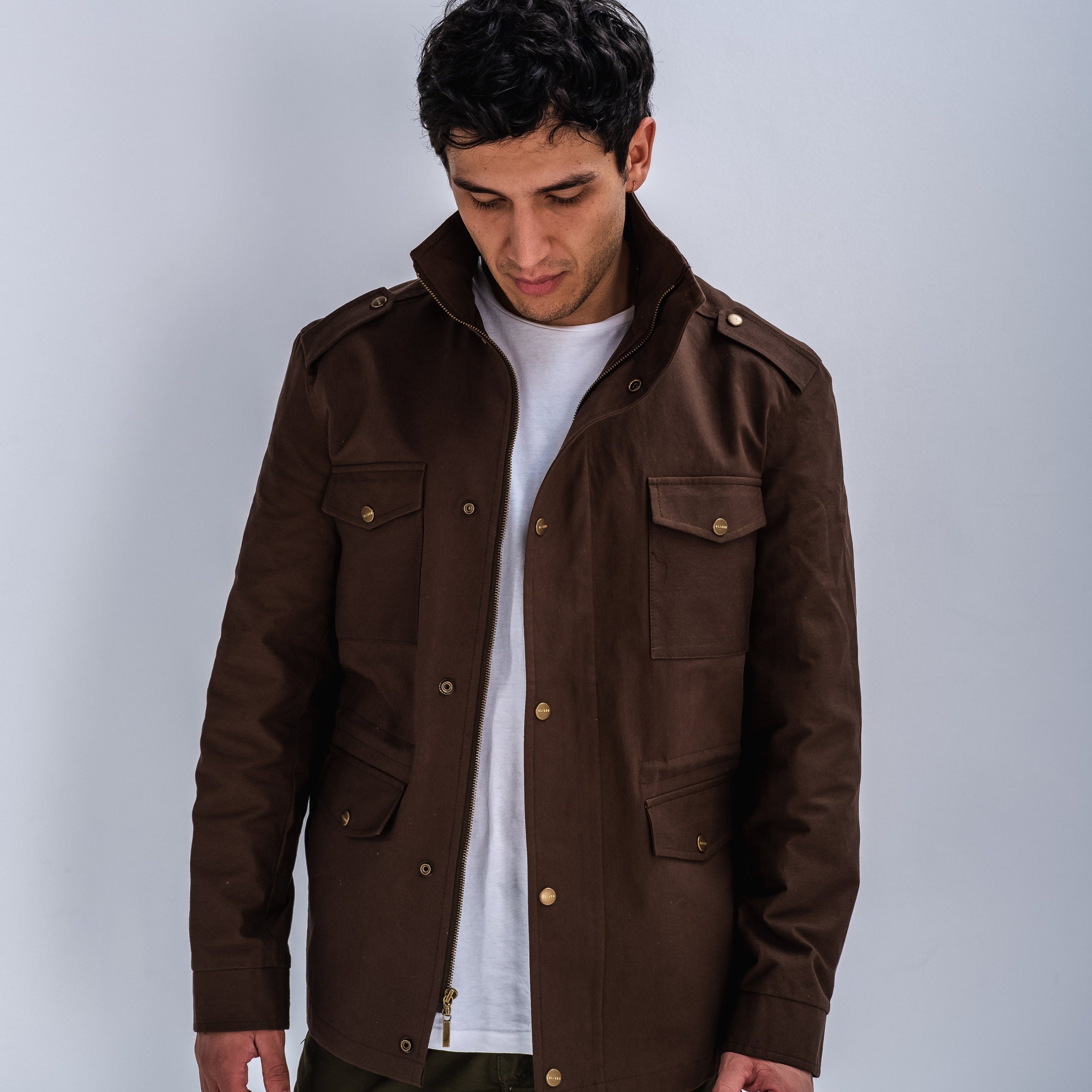 Chaqueta Army - Brown