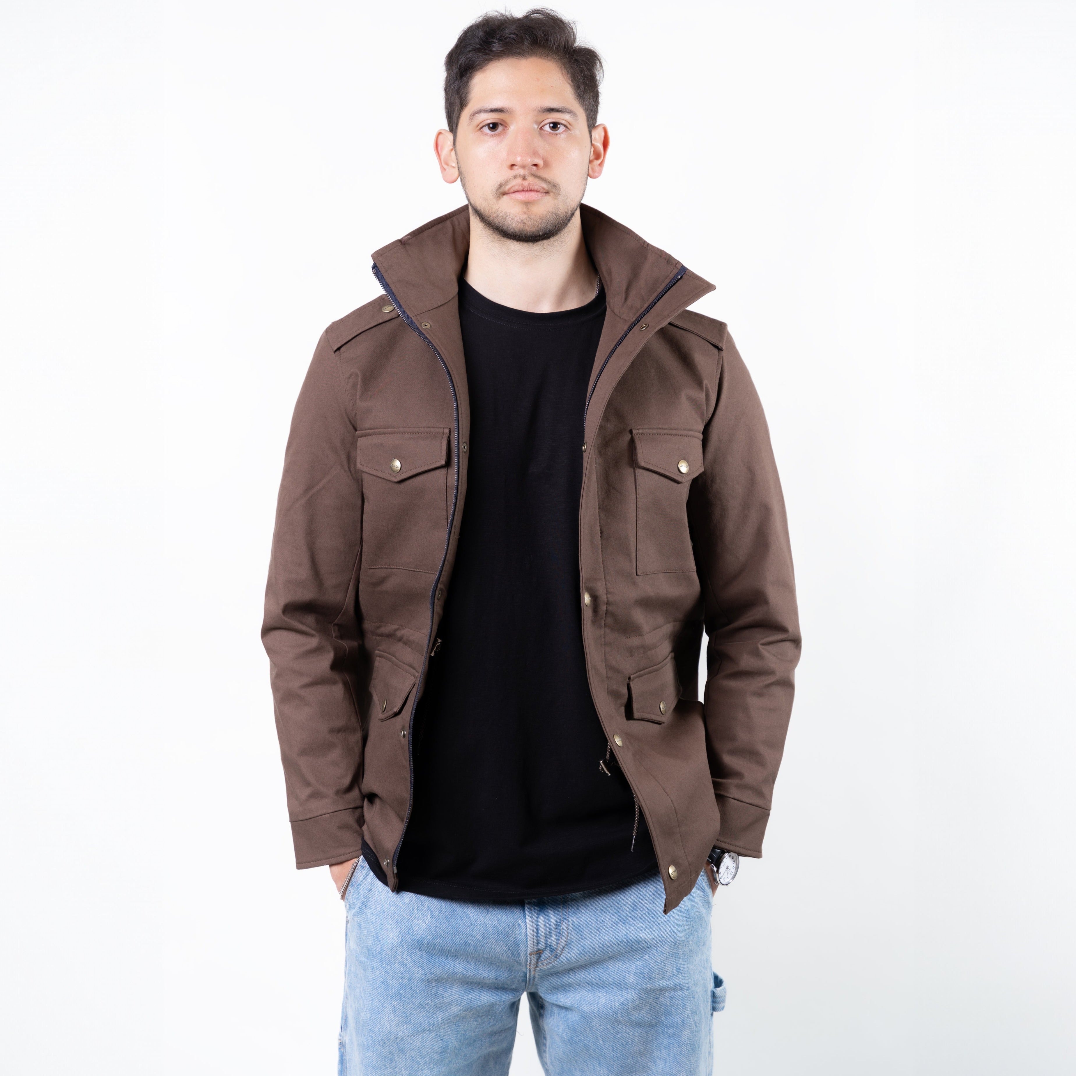 Chaqueta Army - Brown